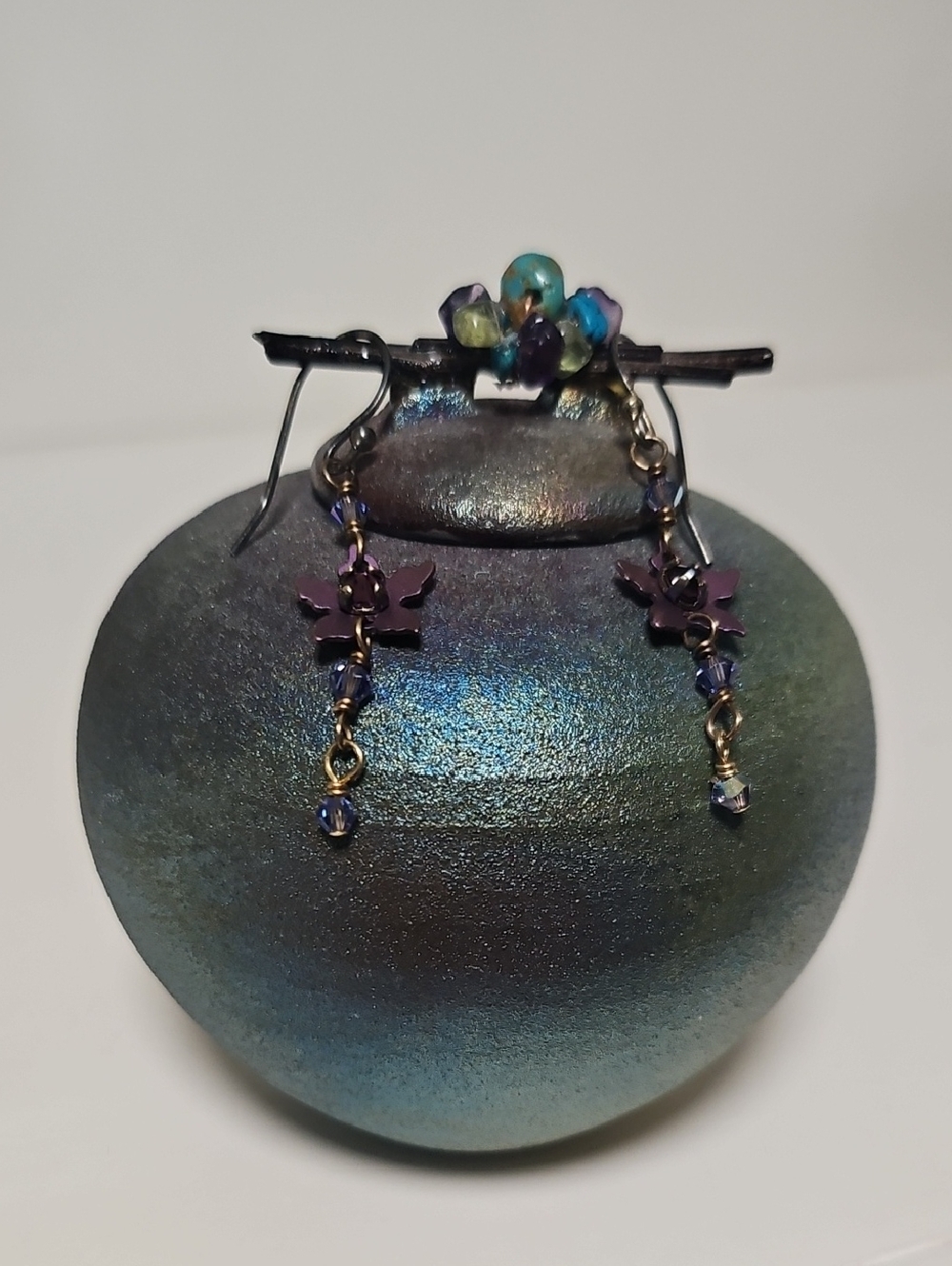 Holly Yashi Amethyst Earrings